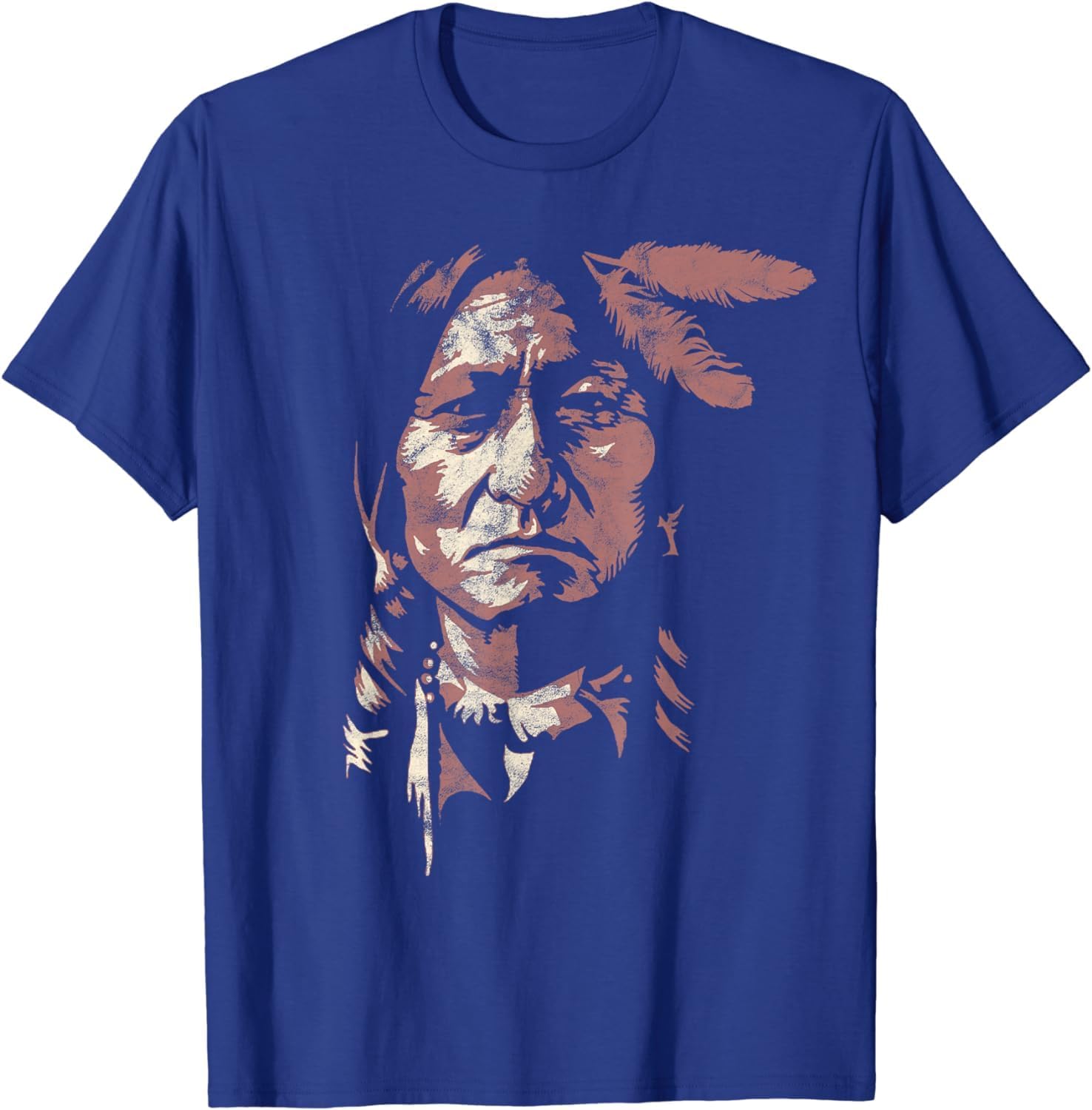 Chief Warrior T-Shirt - Native American Design